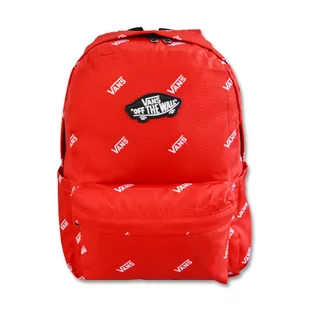 Plecak Szkolny Dziecięcy Vans New Skool 20 L True Red - Vn0006280Pz1 - Plecaki - miniaturka - grafika 1