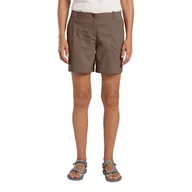 Spodenki damskie - Damskie szorty Jack Wolfskin DESERT SHORTS W cold coffee - 34 - miniaturka - grafika 1