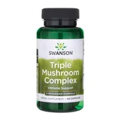 Suplementy naturalne - Swanson Health Products Swanson Triple Mushroom 60 kapsułek - miniaturka - grafika 1