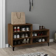 Szafki na buty - Lumarko Szafka na buty, brązowy dąb, 102x36x60 cm - miniaturka - grafika 1