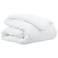Koce - vidaXL Koce i Kołdry Biały 240 x 220 cm Mikrofibra - miniaturka - grafika 1