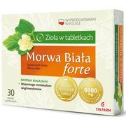 Suplementy diety - COLFARM Morwa Biała Forte 30tabl. COLFARM 5901130355259 - miniaturka - grafika 1