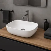 Umywalki - Rea Umywalka nablatowa Rea Belinda Warm - miniaturka - grafika 1