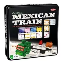 Tactic Mexican Train w Metalowym Pudełku - Gry planszowe - miniaturka - grafika 1