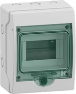 Rozdzielnie elektryczne - Rozdzielnica natynkowa Mini Mureva (dawna Kaedra) IP65 mMRV-1-6-NT-T drzwi transparentne 1 rząd 6 modułów/rząd - miniaturka - grafika 1