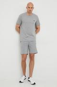 Piżamy męskie - BOSS t-shirt piżamowy 50469550 męski kolor szary z aplikacją - Boss - miniaturka - grafika 1