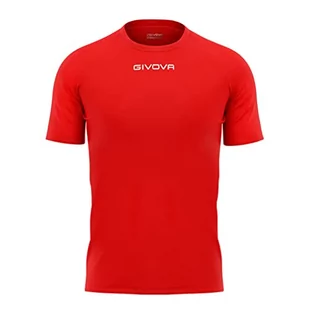 Givova Męski t-shirt Capo czerwony XXS x - Koszulki męskie - miniaturka - grafika 1