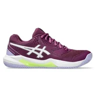 Trampki damskie - Asics Damskie trampki Gel-Dedicate 8 Padel, 44 EU, Głęboki fioletowo-biały, 44 EU - miniaturka - grafika 1