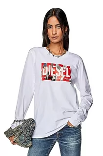 Koszulki i topy damskie - Diesel Koszulka damska, 100 cm, L - grafika 1