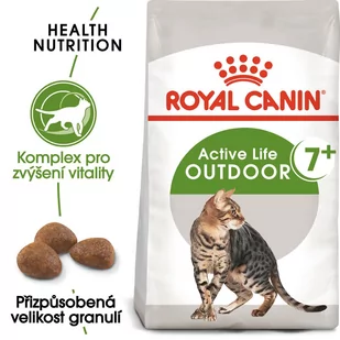 Royal Canin Outdoor +7 0,4 kg - Sucha karma dla kotów - miniaturka - grafika 1