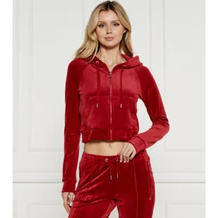 Juicy Couture Bluza MADISON Cropped Fit - Bluzy damskie - miniaturka - grafika 1