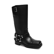 Kozaki damskie - Michael Kors Skórzane oficerki Crosby - miniaturka - grafika 1