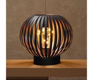Lampy stojące - Solight WO3102 - LED Dekoracyjna lampa stołowa LED/3xAA czarna/miedź - miniaturka - grafika 1