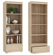 Półki do salonu - Regał z otwartymi półkami do pokoju młodzieżowego NEO 01 sonoma - miniaturka - grafika 1