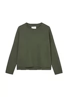 Swetry damskie - Marc O'Polo Sweter damski, zielony, S - miniaturka - grafika 1