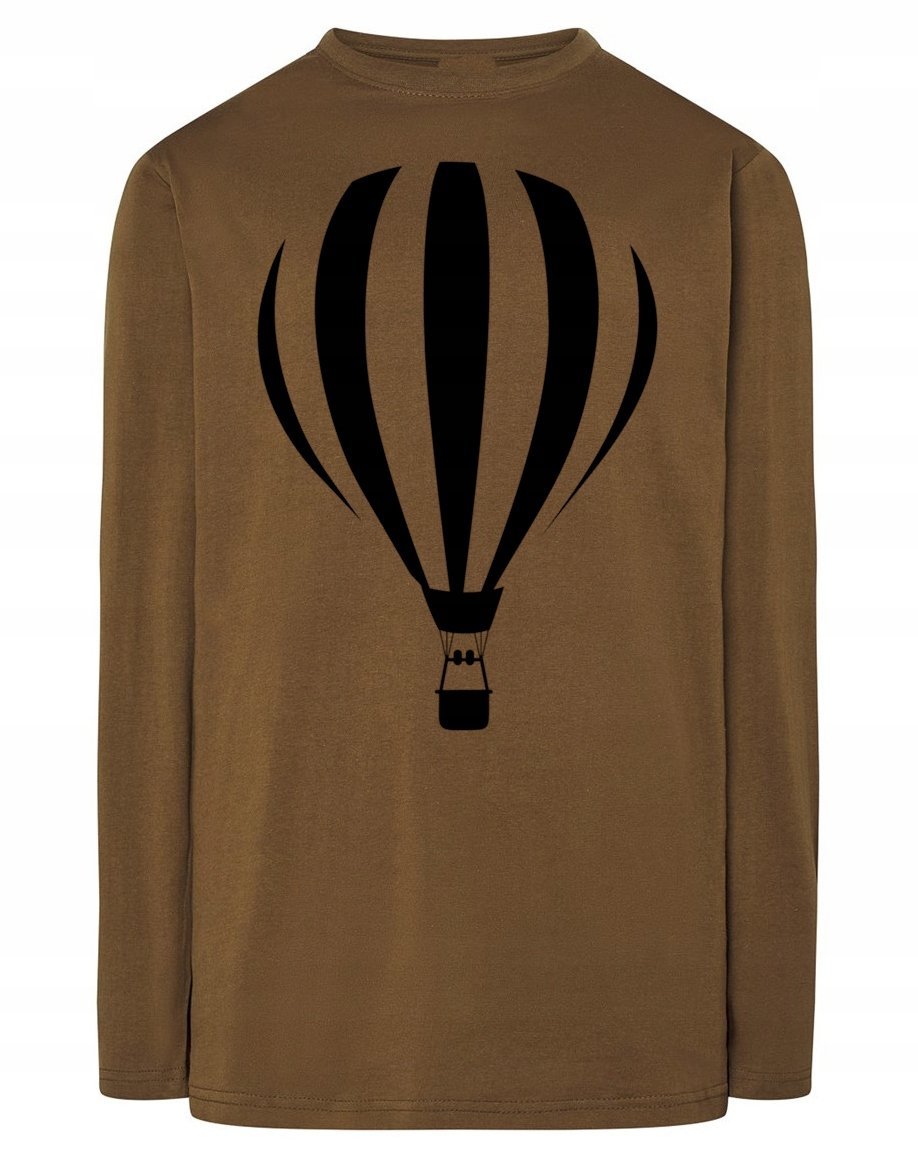Longsleeve męski fajny nadruk BALON r.XS