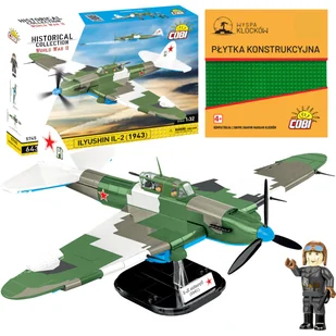 Cobi 5745 Samolot Ilyushin Il-2 1943 Hc Ww2 643 El. - Klocki - miniaturka - grafika 1