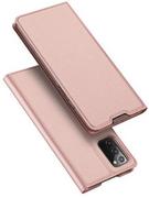 Etui i futerały do telefonów - Dux Ducis Skin X kabura etui pokrowiec z klapką Samsung Galaxy Note 20 różowy Różowy - miniaturka - grafika 1