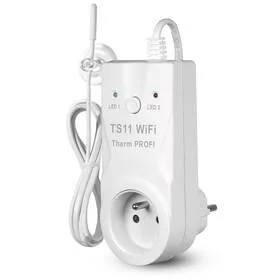 Gniazdko Smart Plug Elektrobock tepelně spínaná, WiFi (TS11 WiFi Therm PROFI) - Systemy inteligentnych domów - miniaturka - grafika 1