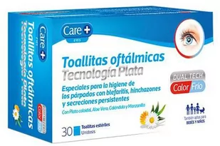 Chusteczki nawilżane do oczu Care+ Ophthalmic Wipes Silver Technology 30 szt - Chusteczki nawilżane - miniaturka - grafika 1