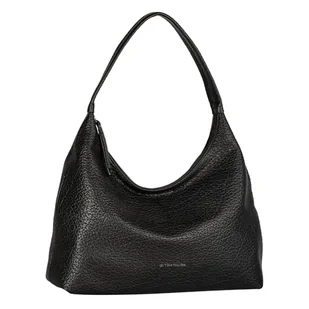 TOM TAILOR Evelina Hobo Bag damska torba na ramię, średnia, czarny, m - Torebki damskie - miniaturka - grafika 1