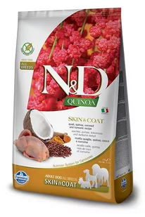 Farmina N&D Quinia Skin&Coat Quail 2,5 kg - Sucha karma dla psów - miniaturka - grafika 2