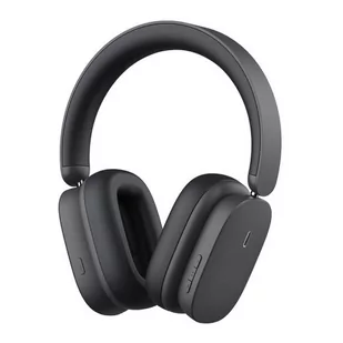 Baseus Bowie H1 Noise-Cancelling Wireless Headphones szare - Słuchawki - miniaturka - grafika 1