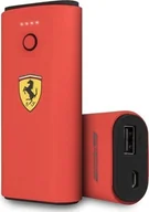 Powerbanki - Powerbank Ferrari Ferrari Powerbank FESPBAS50RE 5000 mAh czerwony/red On Track uniwersalny - miniaturka - grafika 1