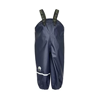 Spodnie i spodenki dla chłopców - Celavi Spodnie przeciwdeszczowe chłopięce - solidne spodnie przeciwdeszczowe, Niebieski (ciemnogranatowy), 10 lat - grafika 1