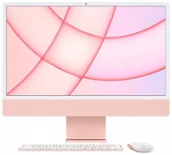 Zestawy komputerowe - Apple 24-inch iMac with Retina 4.5K display M1 chip with 8-core CPU and 8-core GPU 256GB Pink MGPM3ZE/A - miniaturka - grafika 1