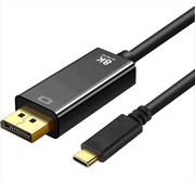 Kable komputerowe i do monitorów - KABEL USB-C męski -DisplayPort 1.4 męski 8K 60Hz (PL) ART oem 1.8m - miniaturka - grafika 1