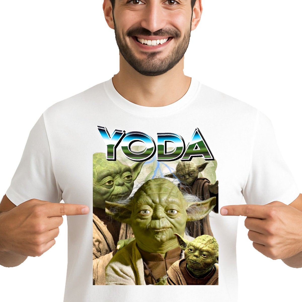 3493 YODA KOSZULKA MĘSKA STAR WARS GWIEZDNE WOJNY PREMIUM XL bootleg