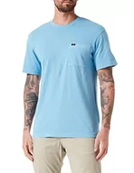 Koszulki męskie - Lee Męski t-shirt z kieszeniami, Ice Blue, XL, niebieski (Ice Blue), XL - miniaturka - grafika 1