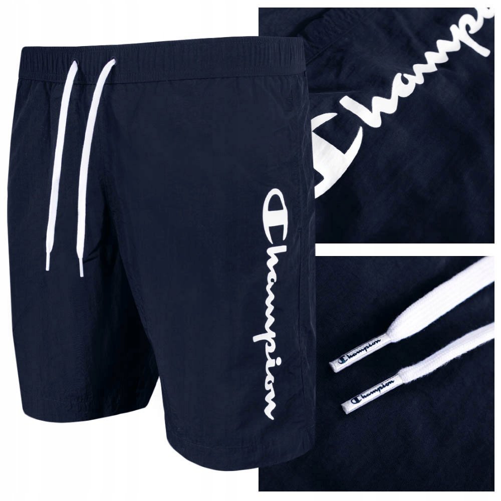 Champion Kąpielówki Męskie Granatowe 216068 Rozmiar S