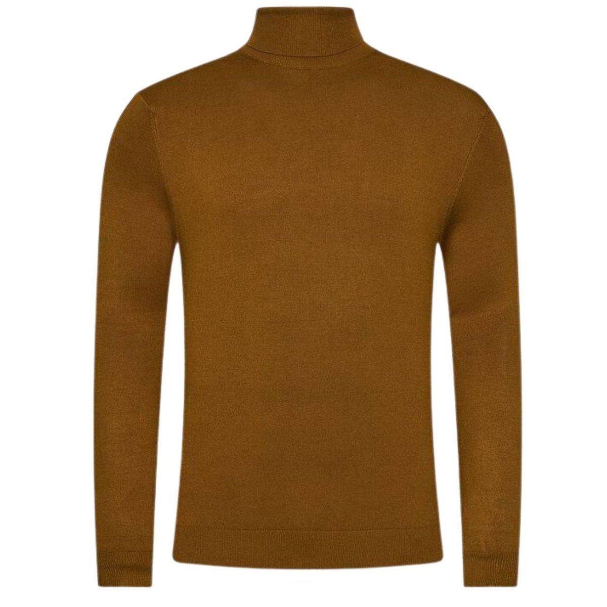 Sweter męski Only & Son Wyler Life golf z wiskozy brązowy-XL