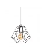Lampy sufitowe - TK Lighting Lampa wisząca Diamond Silver 4202 nowoczesna oprawa w kolorze chromu - miniaturka - grafika 1