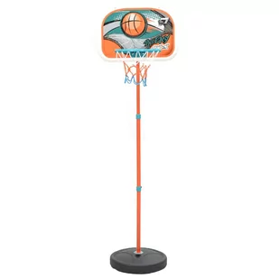 shumee Przenośny zestaw do koszykówki regulowany 133 160 cm - Zabawki i gry sportowe - miniaturka - grafika 1