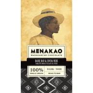 Czekolada - Menakao masa kakaowa 100% z kawałkami kakao 75g - miniaturka - grafika 1
