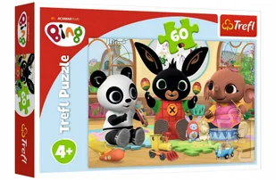 BING Puzzle Trefl PUZZLE DO UKŁADANIA UKŁADANKA LOGICZNA 60 el bing - Puzzle - miniaturka - grafika 1