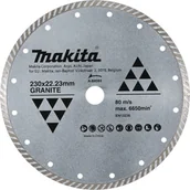 Tarcze do pił - Makita DIAMOND BLADE 230x22.23mm TURBO DRY GRANITE - miniaturka - grafika 1