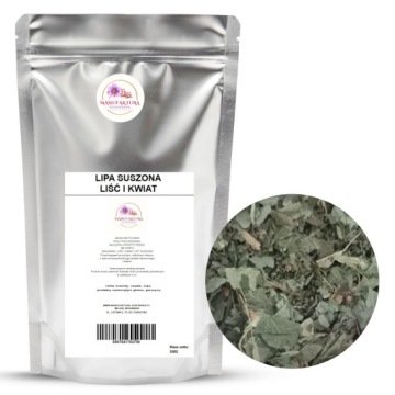 Lipa Suszona 500G Liście I Kwiat Naturalne