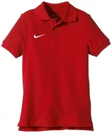 Koszulki dla chłopców - Nike TS Core chłopięca koszulka polo, czerwony, X-Small 456000-657-XS - miniaturka - grafika 1