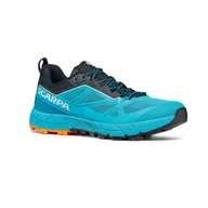 Buty trekkingowe męskie - Męskie buty podejściowe Scarpa Rapid azure/orange - 41 - miniaturka - grafika 1