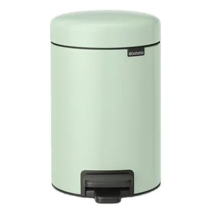 Kosz na śmieci z pedałem BRABANTIA NewIcon nie przepuszcza zapachów, antypoślizgowy, stal 3L Zielony - Kosze na śmieci - miniaturka - grafika 1