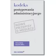 Prawo - Kodeks postępowania administracyjnego - dostępny od ręki, natychmiastowa wysyłka - miniaturka - grafika 1