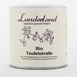 Lunderland Diabelski pazur Bio Czarci pazur dla psa 250g - Suplementy i witaminy dla psów - miniaturka - grafika 1