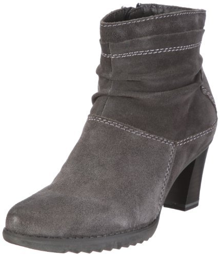 Jana Fashion 8-8-25316-27 damskie kozaki, szary grafitowy zamsz., 40 EU Weit