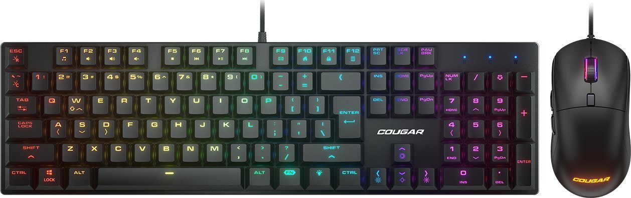 COUGAR COMBAT COMBO KB+Mouse AURORA S Gaming CO1CGRWXNMBCBRRU