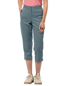 Spodnie damskie - Jack Wolfskin Spodnie Damskie Senegal Pants W Spodnie Rekreacyjne, Teal Grey, M - miniaturka - grafika 1