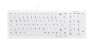 Klawiatury - CHERRY AK-C7000 klawiatura USB QWERTZ Niemiecki Biały AK-C7000F-UVS-W/GE - miniaturka - grafika 1